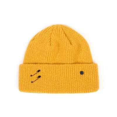 BLACKBLOND BBD Signature Custom Short Beanie (Mustard)