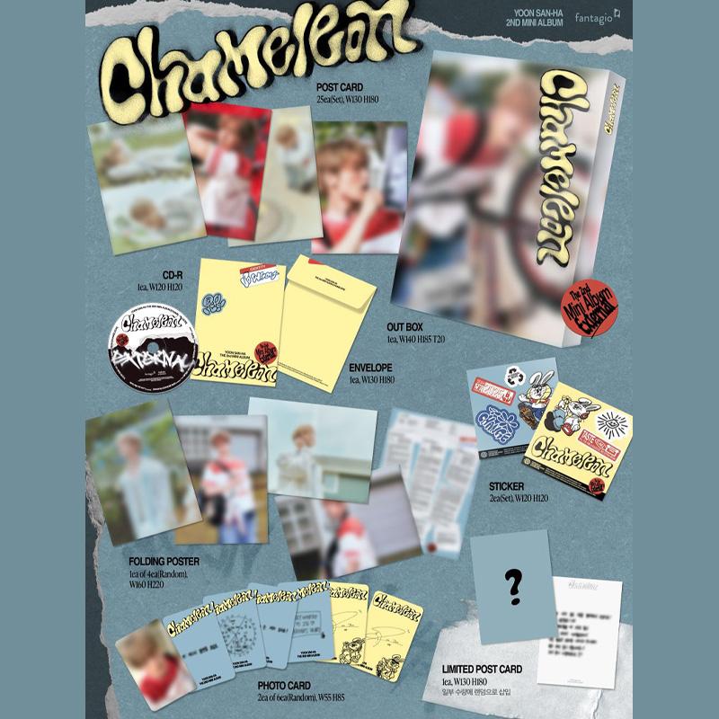 YOON SANHA (ASTRO) - 2ND MINI ALBUM [CHAMELEON] (EXTERNAL Ver. / INTERNAL Ver.)