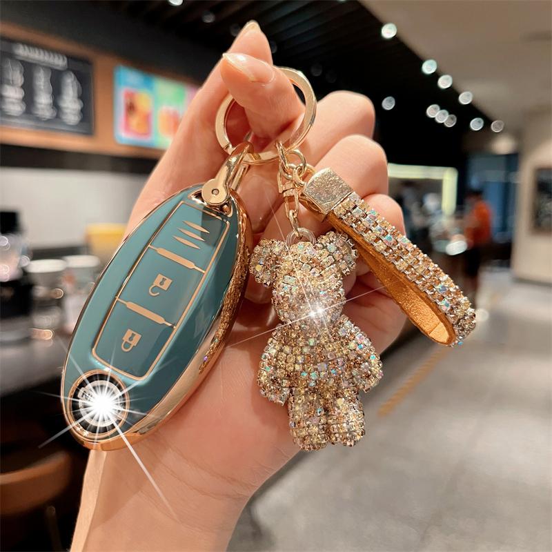 Soft TPU Car Remote Key Case Cover Fob For Nissan T32 T31 Juke J10 J11 Kicks Qashqai X-Trail Tiida Pathfinder Note For Infiniti