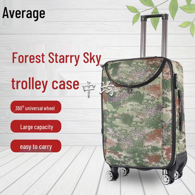 Camouflage Password Luggage