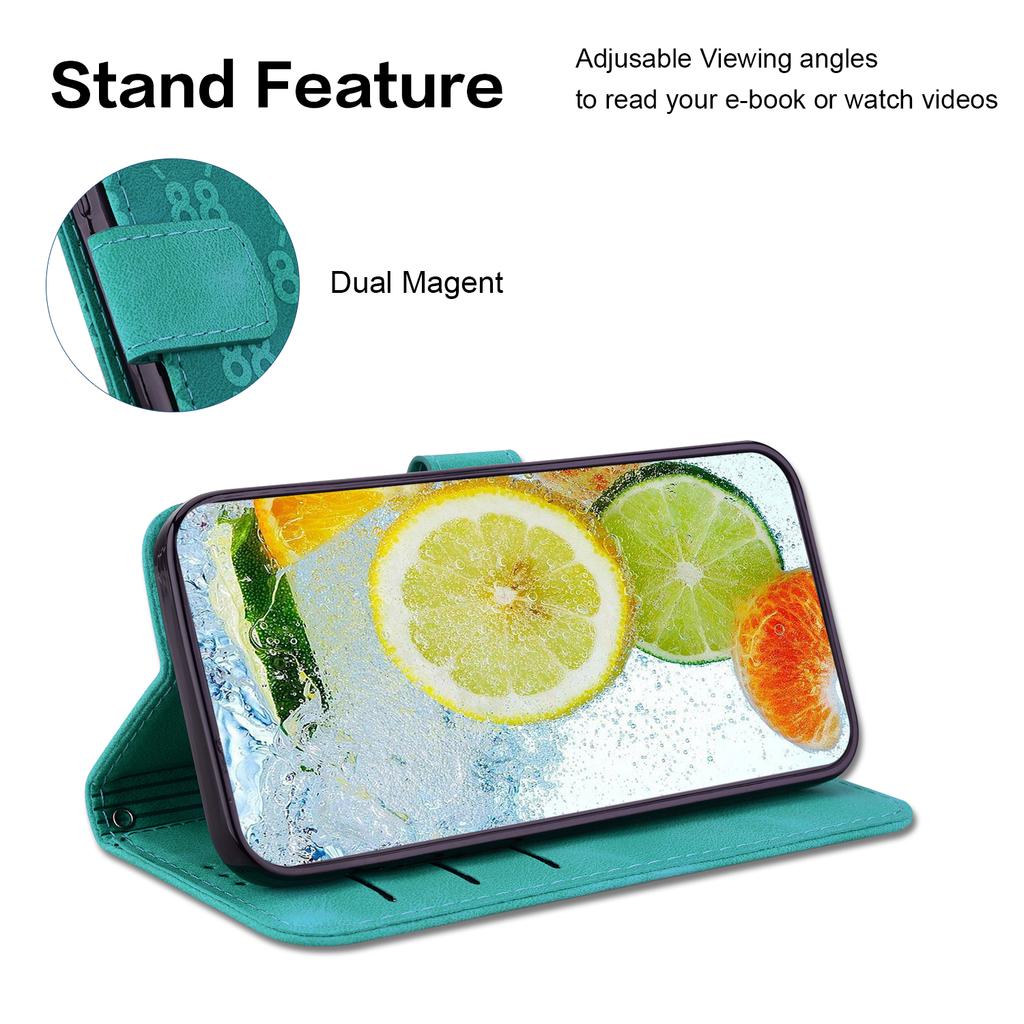 For Samsung Galaxy A35 5G Case PU Leather Wallet Phone Cover Double 8-Shape