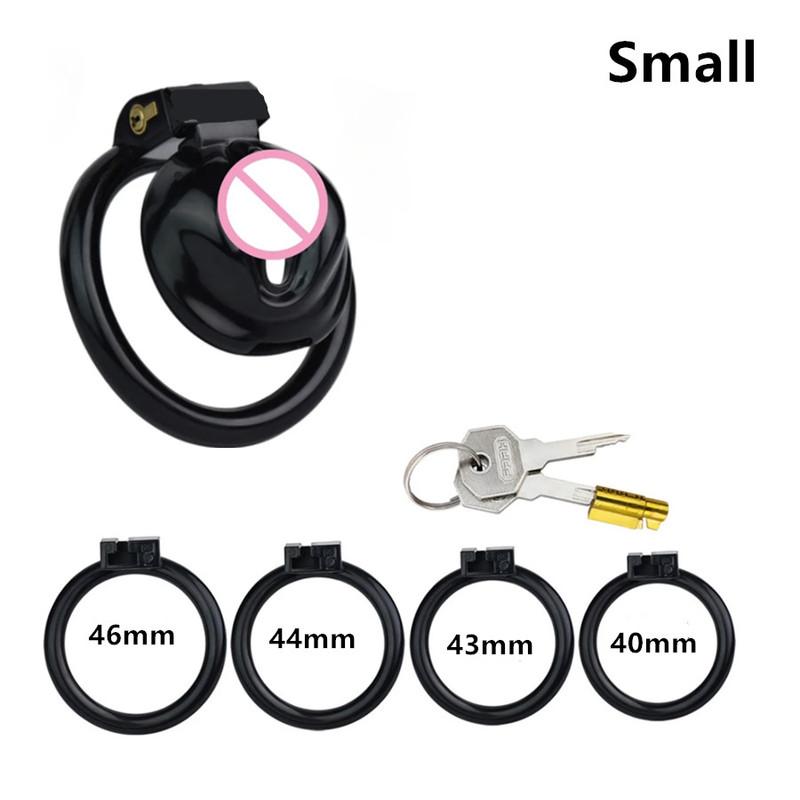 Male Small Sissy Chastity Cage Device Honeycomb Lock Ring Pussy Chastity Cage Device Sex Toys for Men