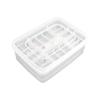 16 Grids Reptile Hatch Box Transparent Reptile Breeding Hatchery Turtles Egg Incubator Tray  Snake