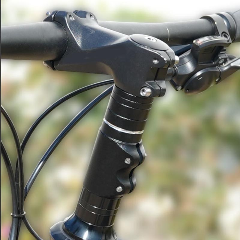 Aluminum Alloy Folding Bikes Stem for Bicycles, Road Bikes, Cycling Bicycles Risers Stem Long Bicycles Handlebar Stem