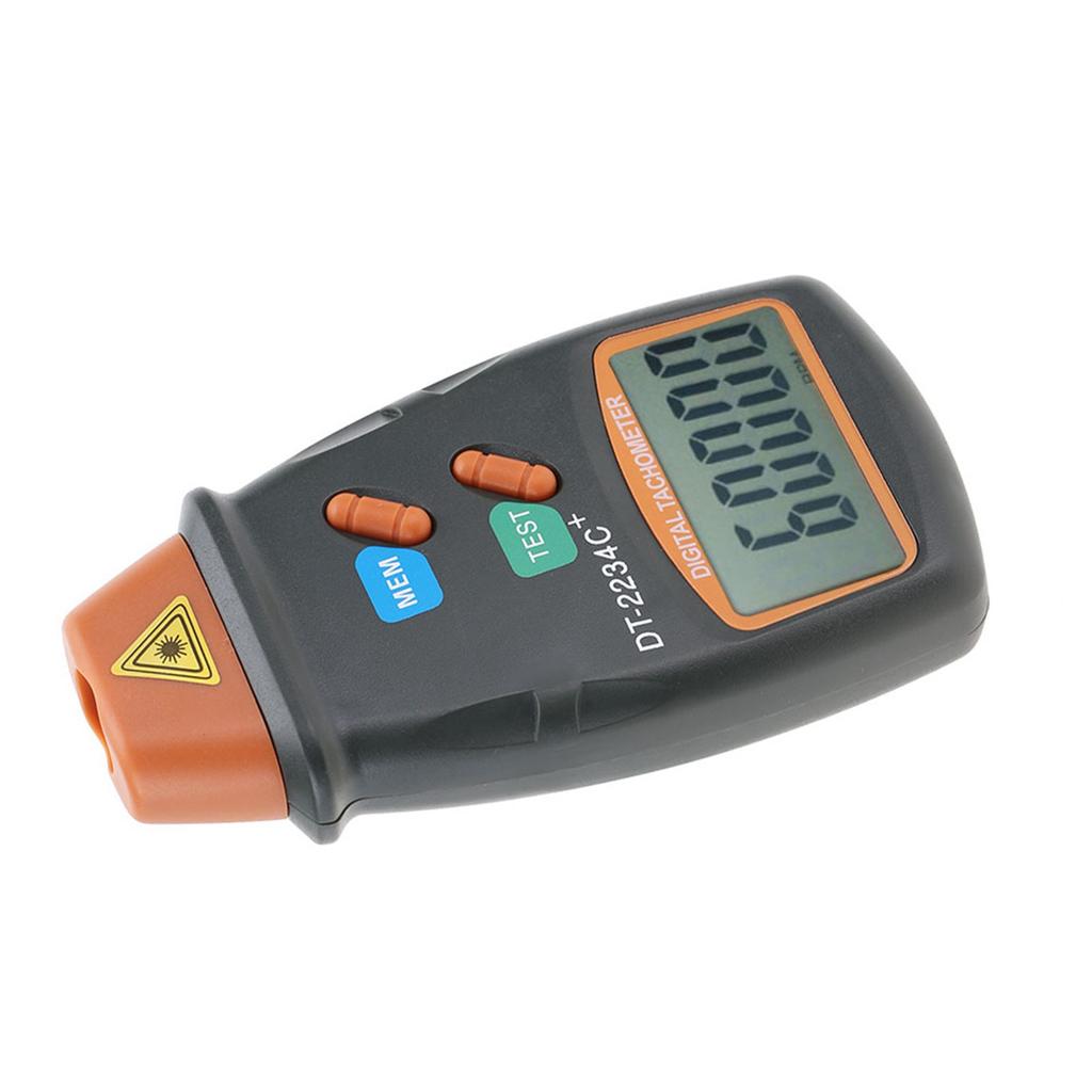 DT‑2234C+ NOn Contact Digital LCD Laser Po Tachometer Mini RPM Tester Meter