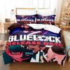 Fashion 3D Print Anime Bed Sheet Bluelock Bedding Set Single Twin Full Queen King Size Bed Set Adult Kid Bedroom Duvetcover Sets