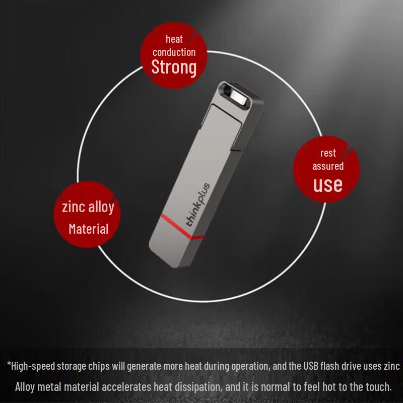 Lenovo ThinkPlus TU200pro Dual-Interface USB 3.2 Type-C Mobile SSD