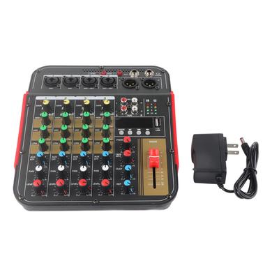 Mixing Console Professional Audio Mixer 4 Channel Digital DJ Controller