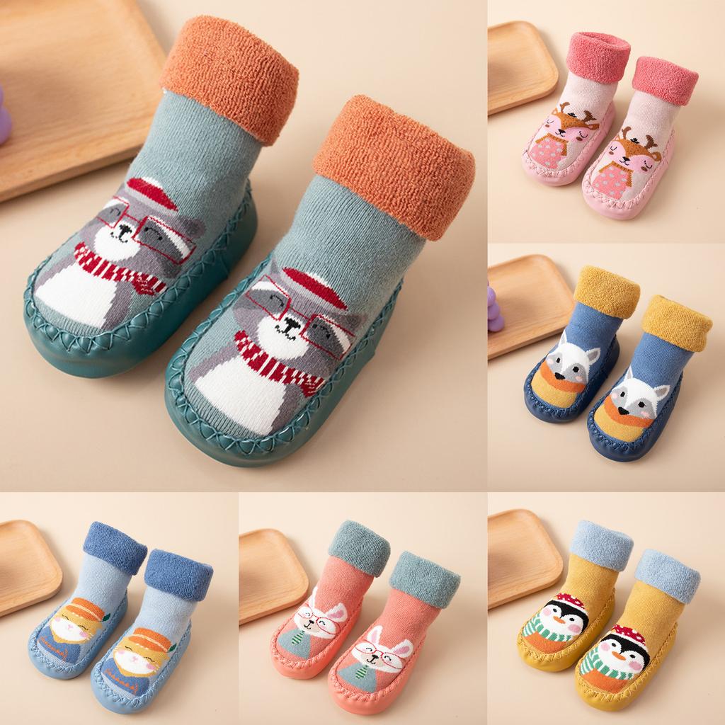 Boy Girl Socks Anti Slip Animal Cartoon Shoes Slippers 3-12 months Baby UK Boy Girl Socks Anti Slip Animal Cartoon Shoes Slippers 3-12 months Baby UK