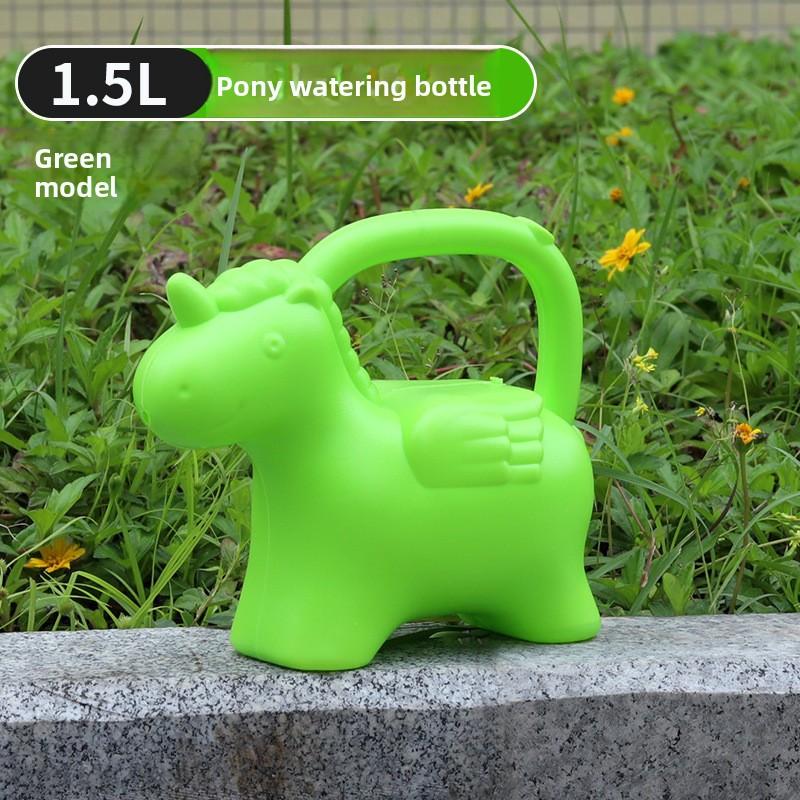 Animal Cartoon Kids Plastic Watering Can 1.5L Small Household Plant Watering Pot