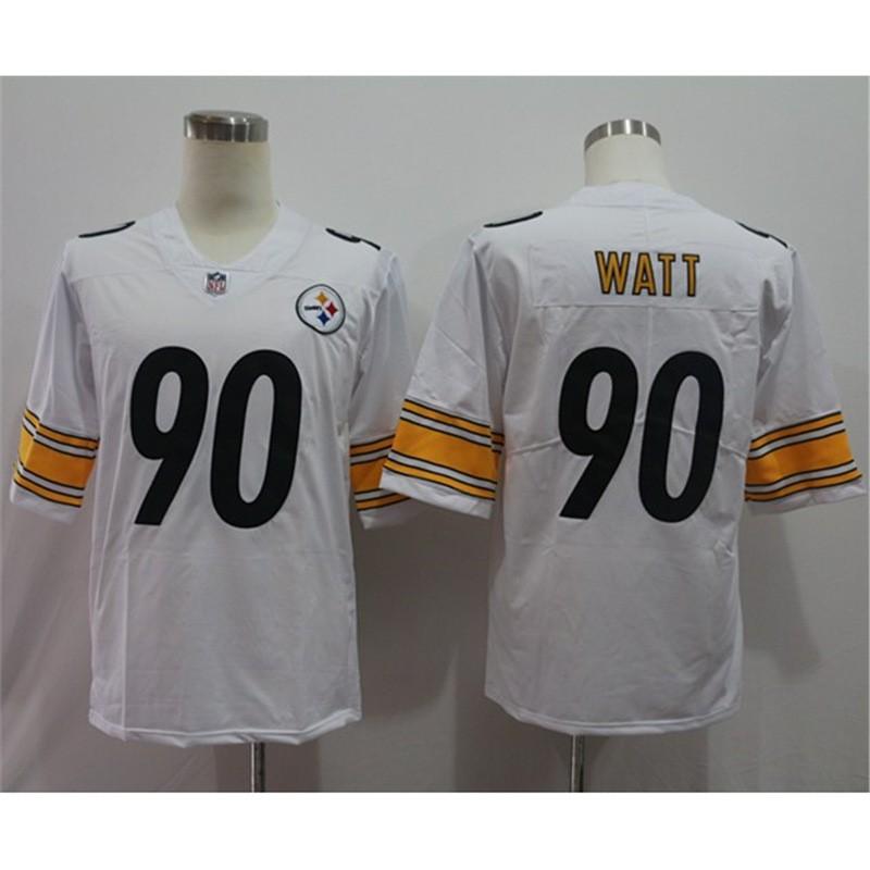 Pittsburgh Steelers Embroidered Rugby Jersey T-Shirt Men Women Loose Fit Cotton Short Sleeve Sportswear