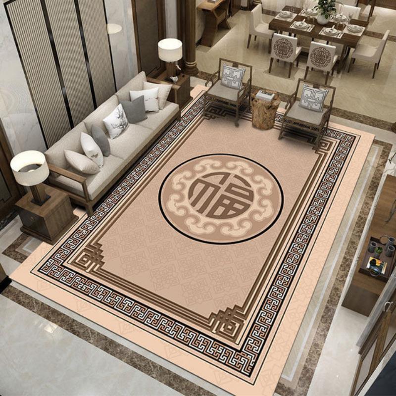 Koberec v čínském stylu Vintage koberec do předsíně Obývací pokoj Ložnice Kuchyň Národní pokoj Domácí dekor Koberec Rohožka