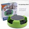 Eco-Friendly Funny Shadowless Rotating Cat Turntable Educational Amusement Disc Mouse Chew Toy for Pets Cat Toy Supplies