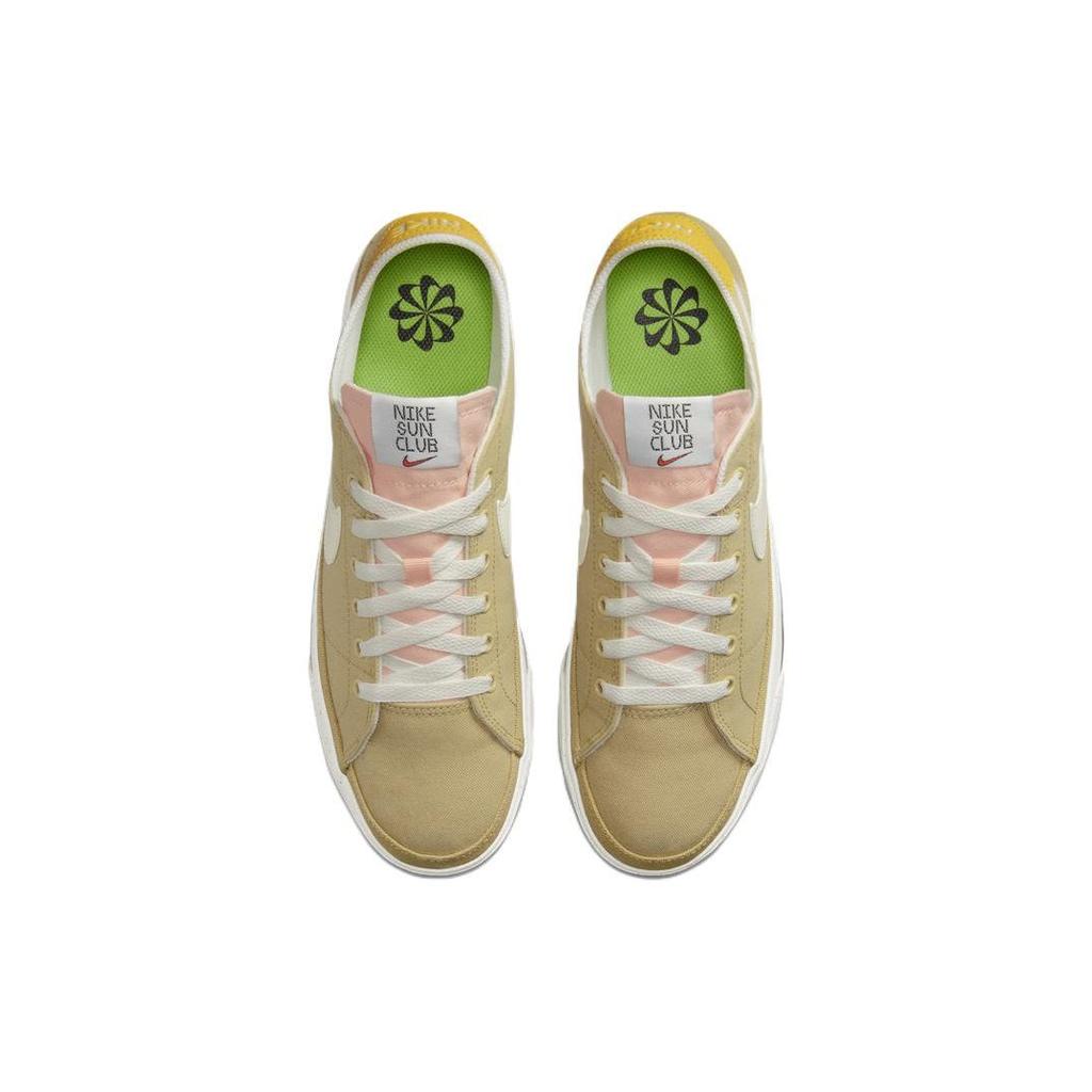 Nike Court Legacy Canvas Next Nature Wheat Grass Sail Men Sneakers Brown Vivid-Green Black DV0516-700