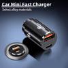 Mini Car Charger Fast Charging USB Type C Car Phone Charger For Volkswagen VW Scirocco Jetta Beetle Golf Passat Polo Tiguan zo5
