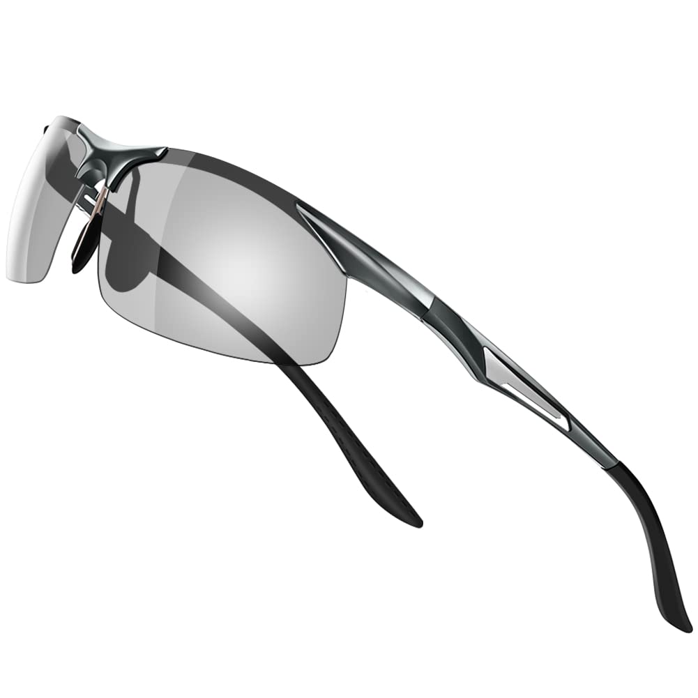 

Glazata Polarized Sports Sunglasses, UV400 Protection, for Driving, Baseball, Cycling, Night Fishing, Running, Golf, and Driving [Color