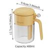 Push-type Sugar and Salt Container Glass Spice Tank Useful Kitchen Salt Box  Home Cooking