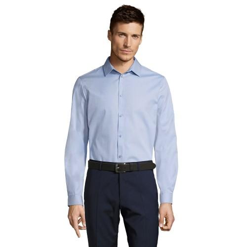 SOLS Mens Brody Herringbone Shirt