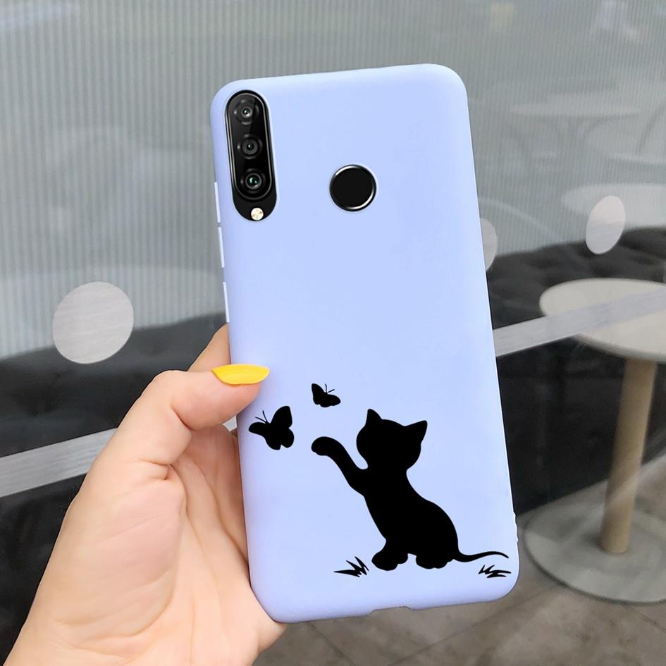 For Huawei P30 Lite Pro Case Fashion Girls Butterfly Bees Soft Fundas For Huawei P30 Pro VOG-L29 ELE-L29 P 30 Lite P30lite Coque