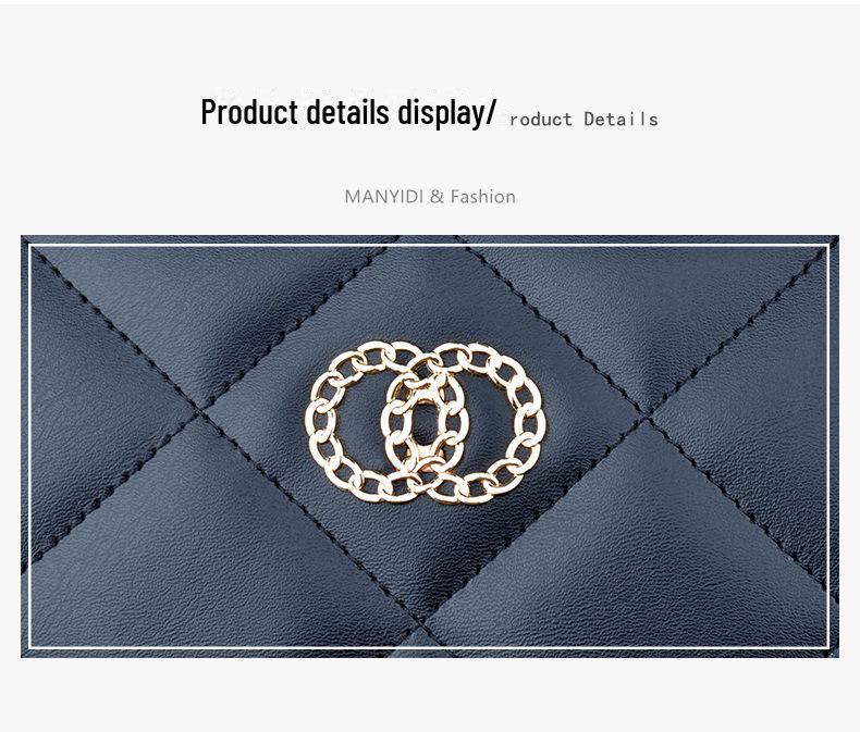 Dámská dlouhá peněženka s dvojitým zipem: Velkokapacitní psaníčko a brašna na mobilní telefon