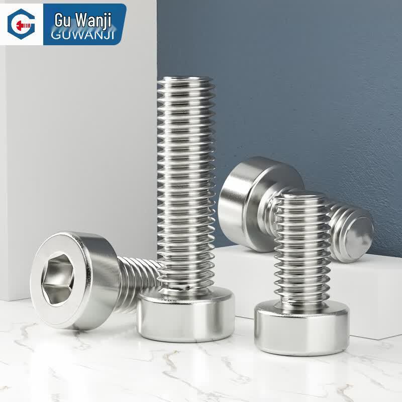 Guwanji 304 Stainless Steel Low Head Hex Socket Screws