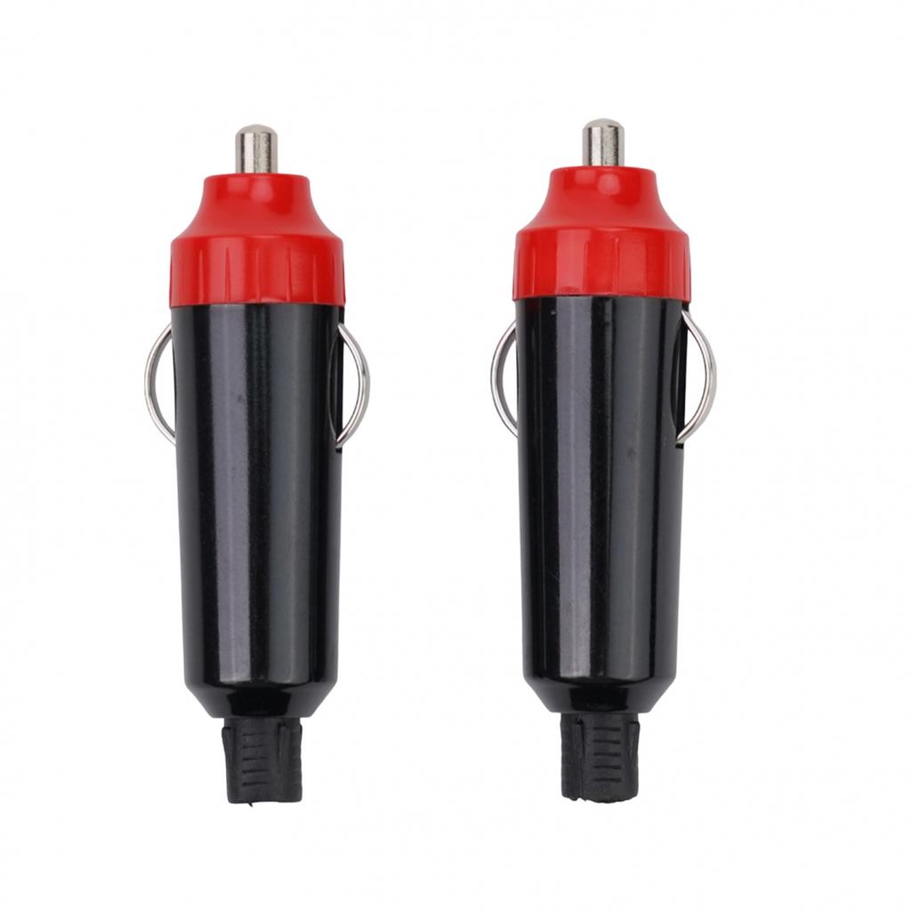 Set of 2 Waterproof Car Socket Connectors Compatible with DC Voltage