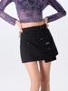 Spicy Girl High-Waisted A-Line Workwear Skirt - Summer Slimming Hip-Hugging Design for Women