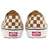 Vans Authentic Dark Brown White Checkerboard Unisex Low Top Sneakers VN0A5HYPAXS