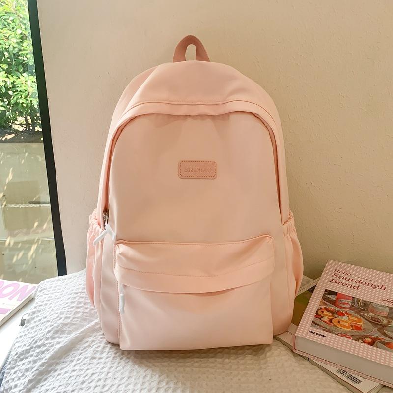 Schoolbag sweet wind girl out travel cute backpack light research spring outing small shoulders primary school students simple schoolbag