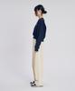 SLOW RECORD HOUSE Nylon One-Pleat Pants_Cream