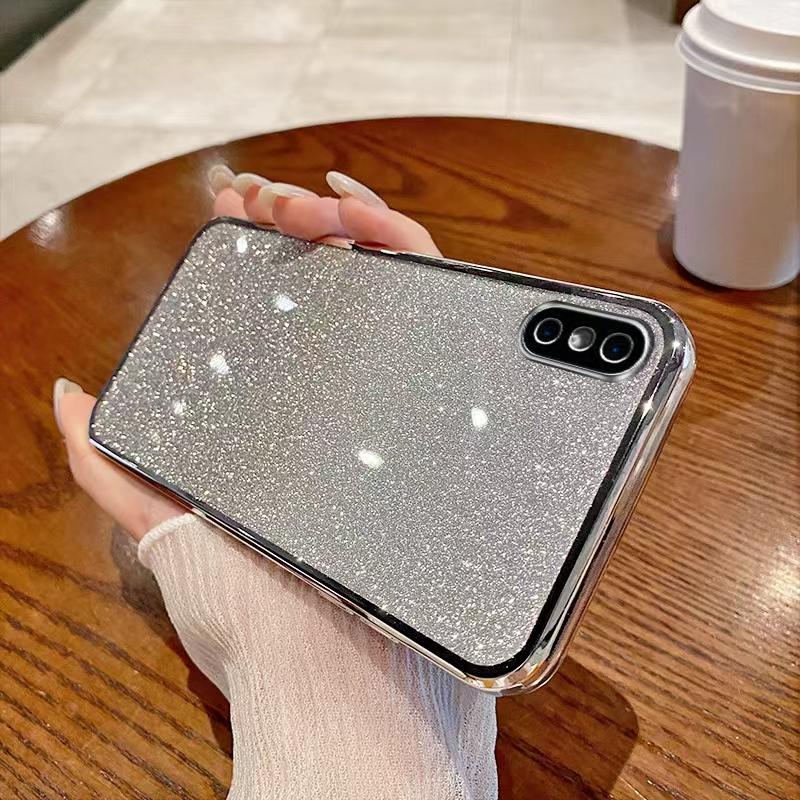Luxury Colorful Glitter Plating Phone Case For Motorola Moto G42 G52 G53 G54 G40 Fusion Shockproof Bling Bumper Soft Back Cover