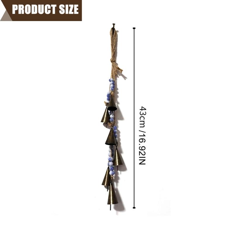Decorative Christmas Wind Chime Pendant Wind Chime Christmas Decoration Feng Shui Hanging Accessories