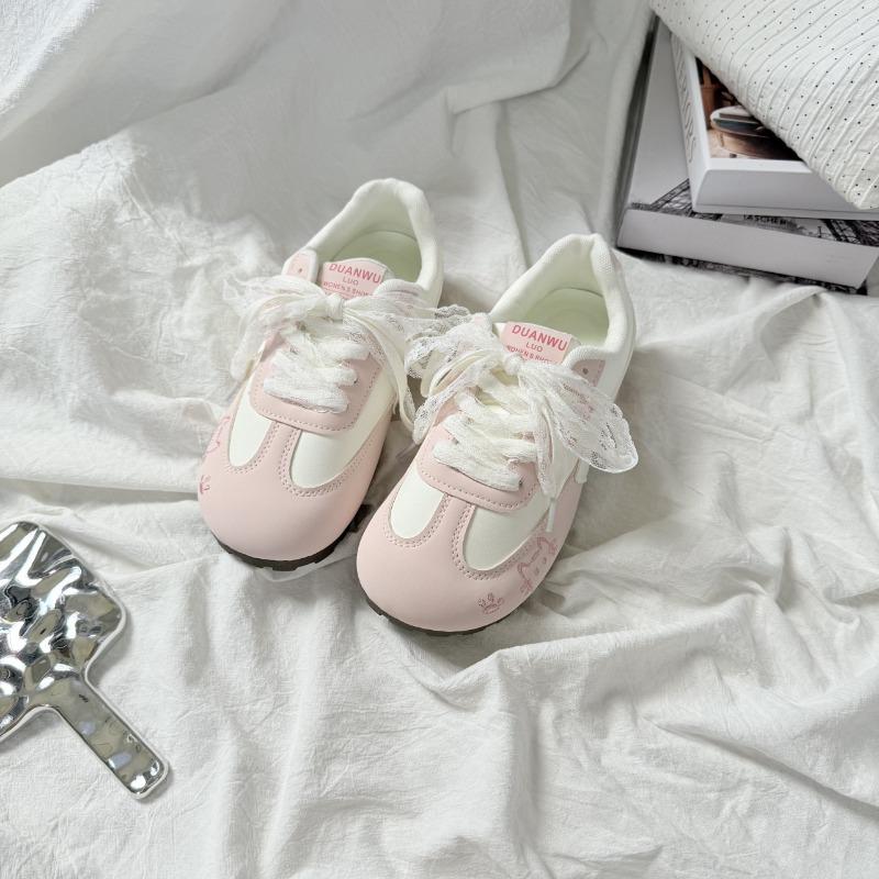 Autumn sweet kitten sports casual shoes flat comfortable college casual versatile