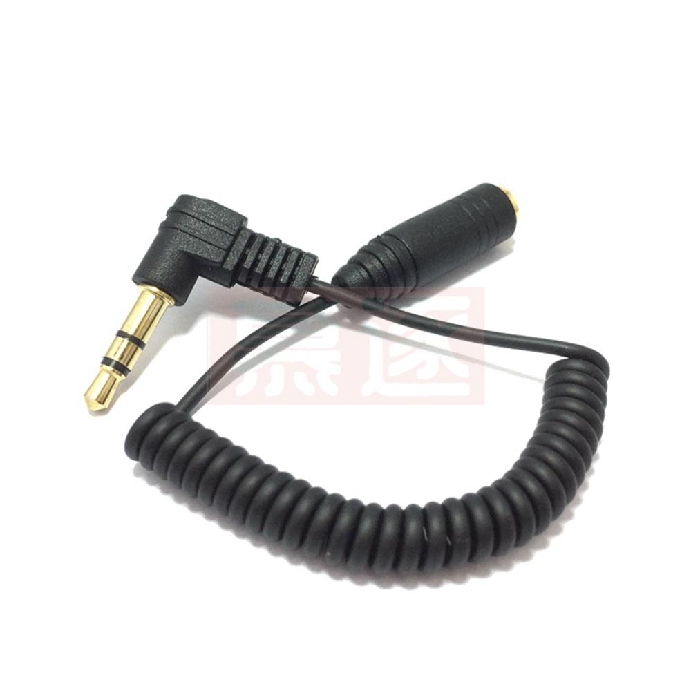 3 Pole Stereo 2,5mm Stecker Auf 3,5mm Weibliche Jack 90 Rechtwinkligen Männlichen Zu Weiblichen Audio Adapter Kabel Schnur