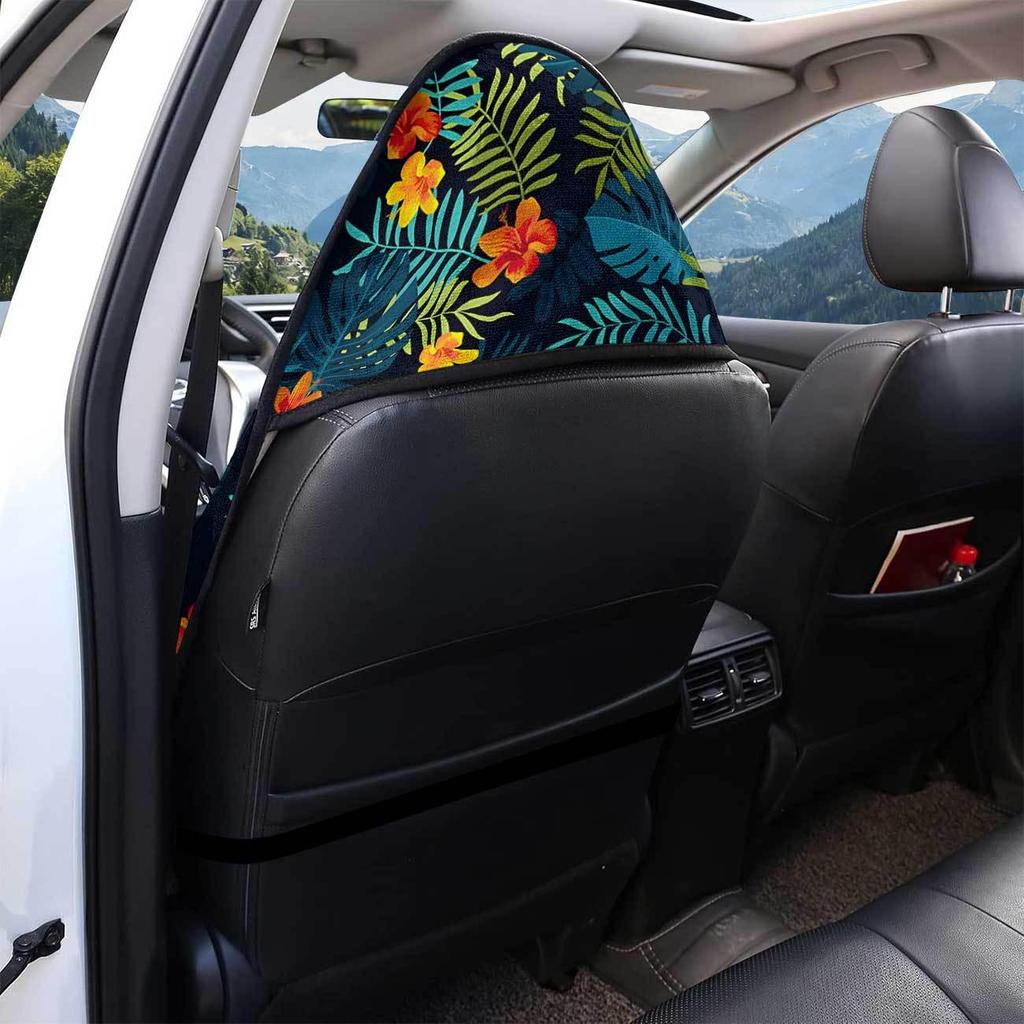 Universal Car Front Seat Leaf Towel Cover - Ideal for Gym & All-Season Use