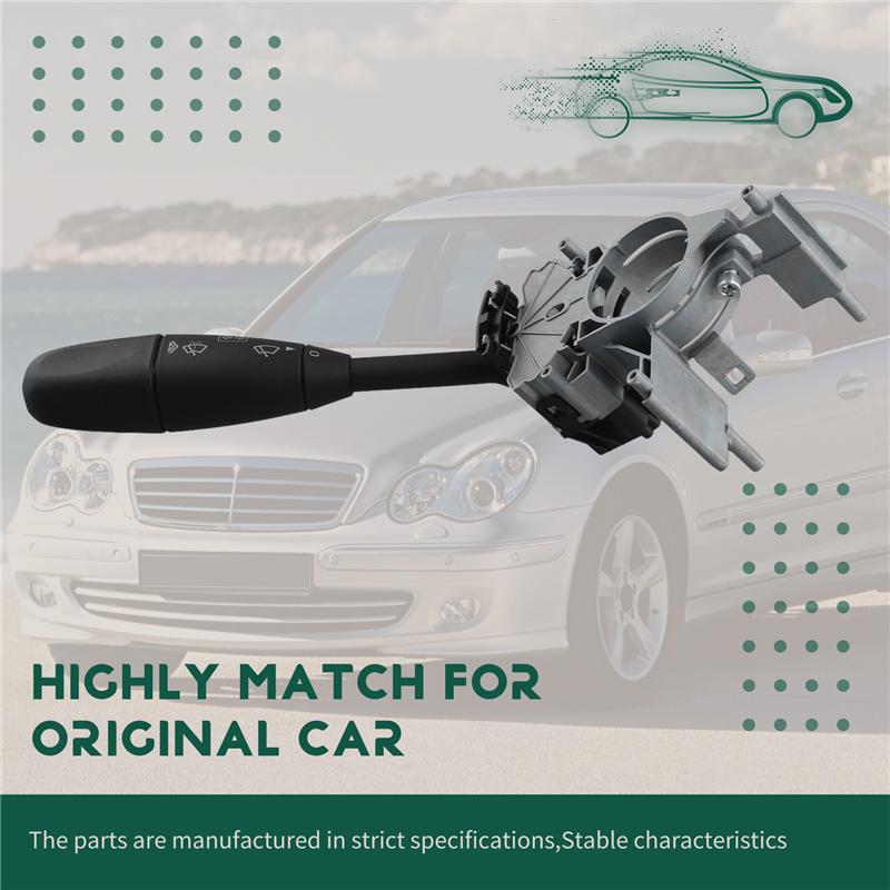 Precise Car Turn Signal Switch For Mercedes-Benz C230 C240 C32 AMG C320 CLK320 CLK500 2205450010 22054-50010 CBS2340 CBS2349