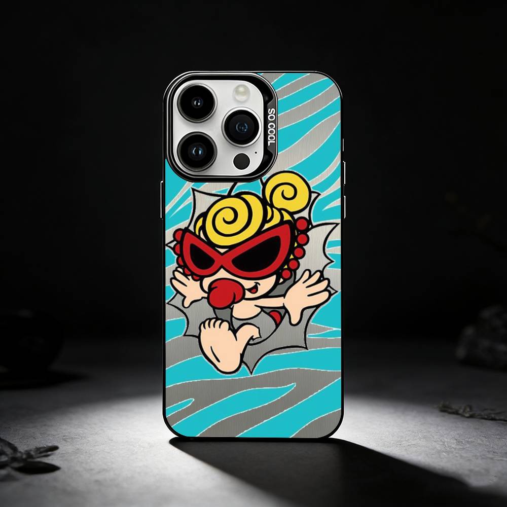 H-Hysteric COLORFUL M-Mini Phone Case For iPhone 17,16,15,14,13,12,11 Plus,Pro Max,XS,Colored silver phone case iPhone16