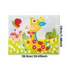 4/8/12pcs Cartoon Diamond Crystal Mosaic Sticker Painting Hanmade DIY Color Diamond Painting Paper Creative DIY Art Kits