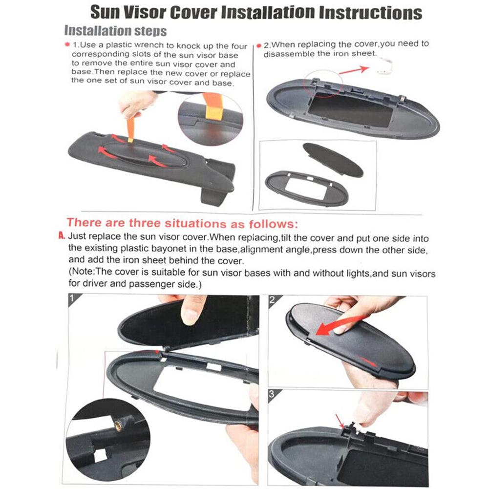 Mirror Cover 2pcs 99670142102 ABS Plastic Brand New