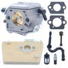 Carburetor Kit For Stihl 038 Magnum MS380 MS381 Chaaw With Air Filter Fuel Line Rebuild Set Carburador Parts