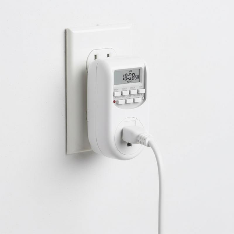 High Capacity Timer Outlet Featuring Digital Display Easy Operation for Appliances 1875W 125V Voltages NEMA Compatible