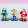 Kumonga Keros Kabutack Cartoon Animated Character Model Ornament Set Desk Decor