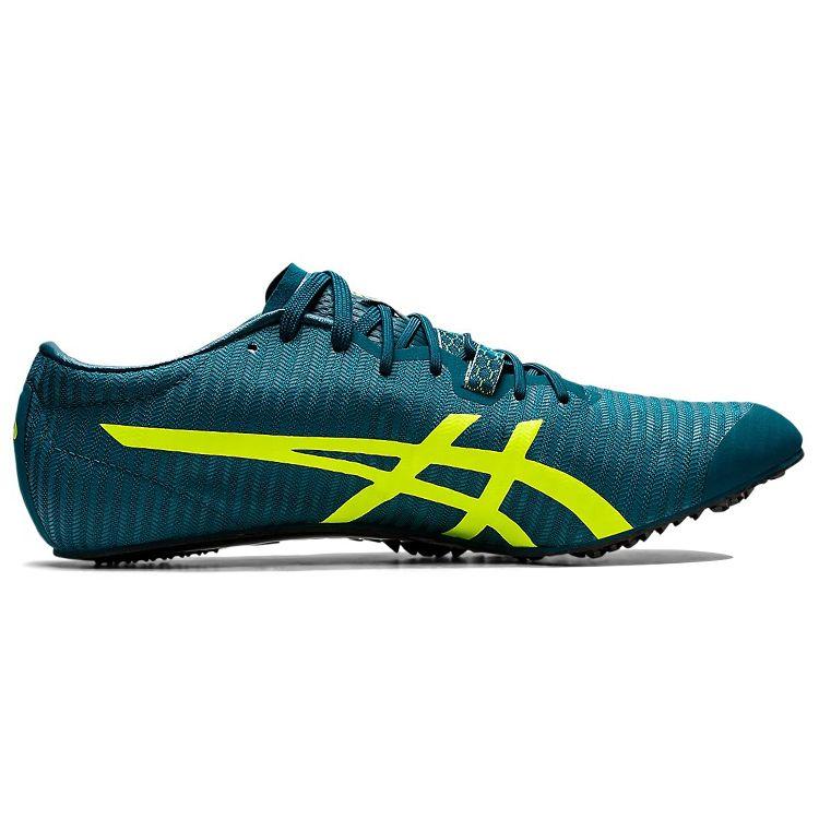 Asics Metasprint Velvet Pine Safety Yellow Unisex Sneakers 1093A153-300