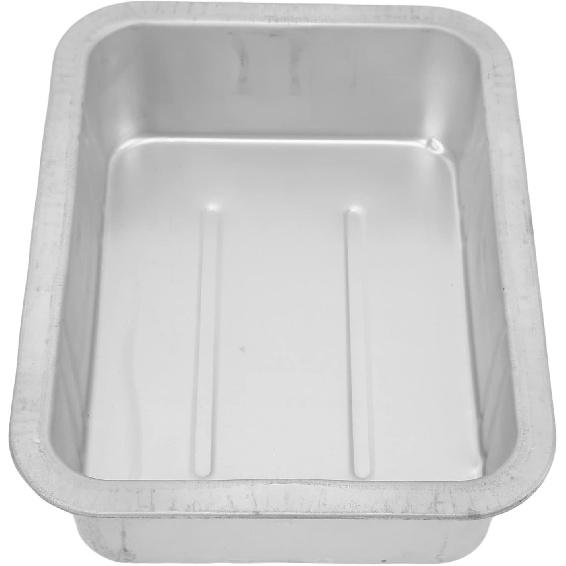 Qinlorgo Поддон для слива масла, Герметичный портативный универсальный металлический контейнер для замены масла в автомобиле(5л)