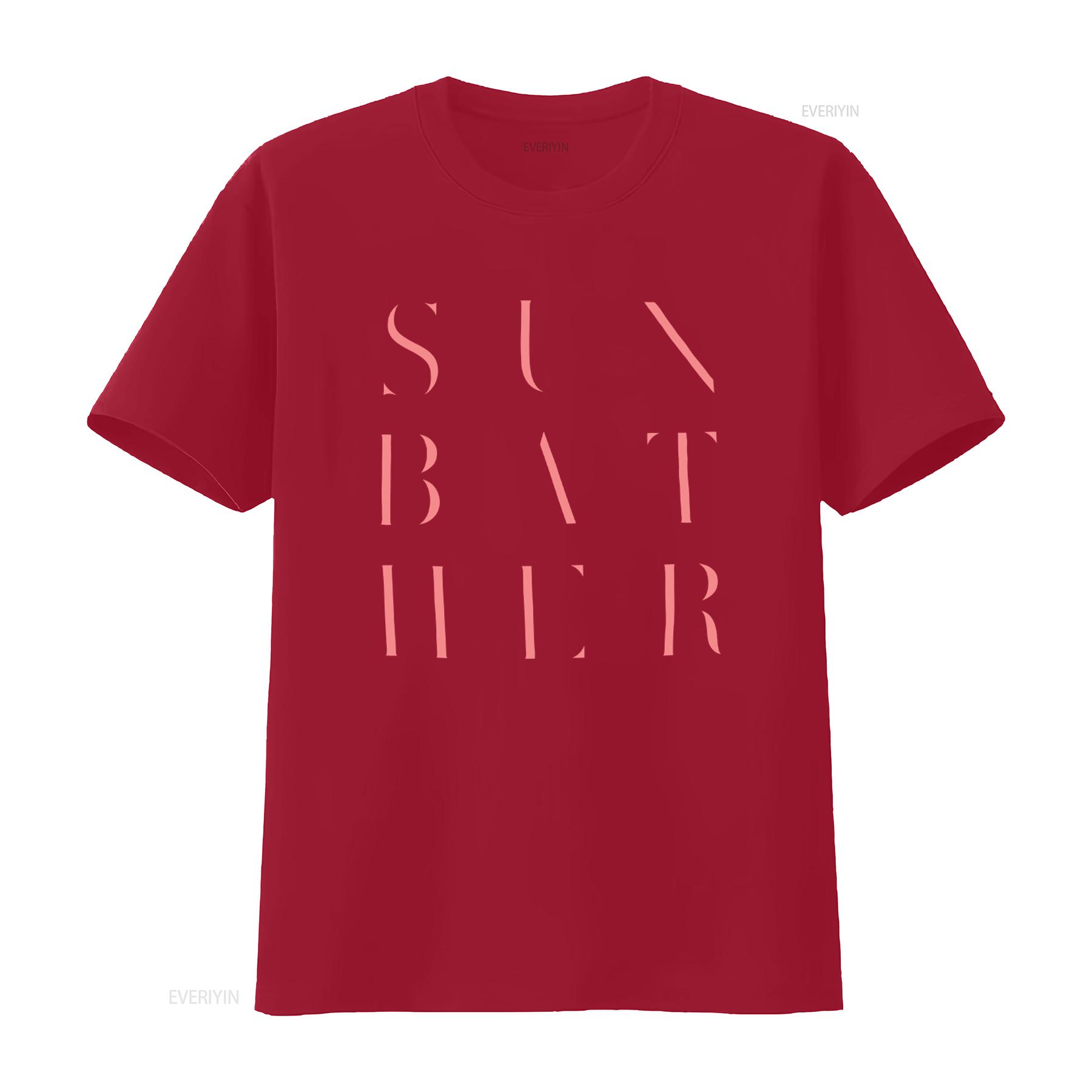 Deafheaven Sunbather Print T Shirt for Fashion Streetwear vintage Washed Breathable Stylish Versatile Soft Unisex Stretched S