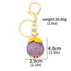Exquisito Llavero de Fruta 3D Delicioso con Pedrería Pitahaya lichi Fresa Piña Colgantes para Llavero Joyería para Mochila de Mujer Regalo