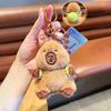 Jinnew Tennis Table Badminton Tennis Backpack Capybara Plush Pendant Keychain