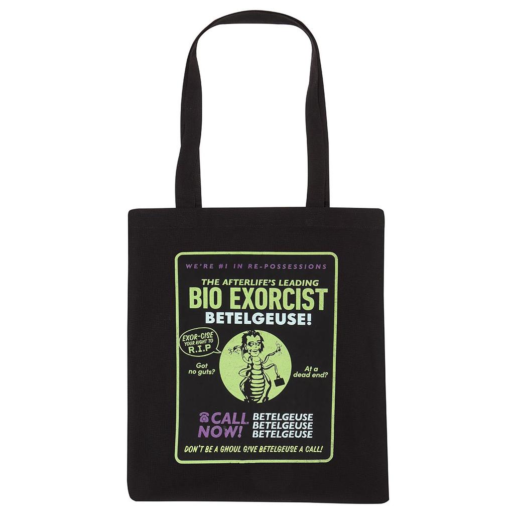 Beetlejuice Beetlejuice Bio Exorcist Tote Bag