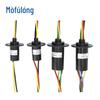 High-Power Conductive Slip Ring: 2 Connectors, 36 Large Brushes, 6A to 12-Way Carbon Brush Collector
