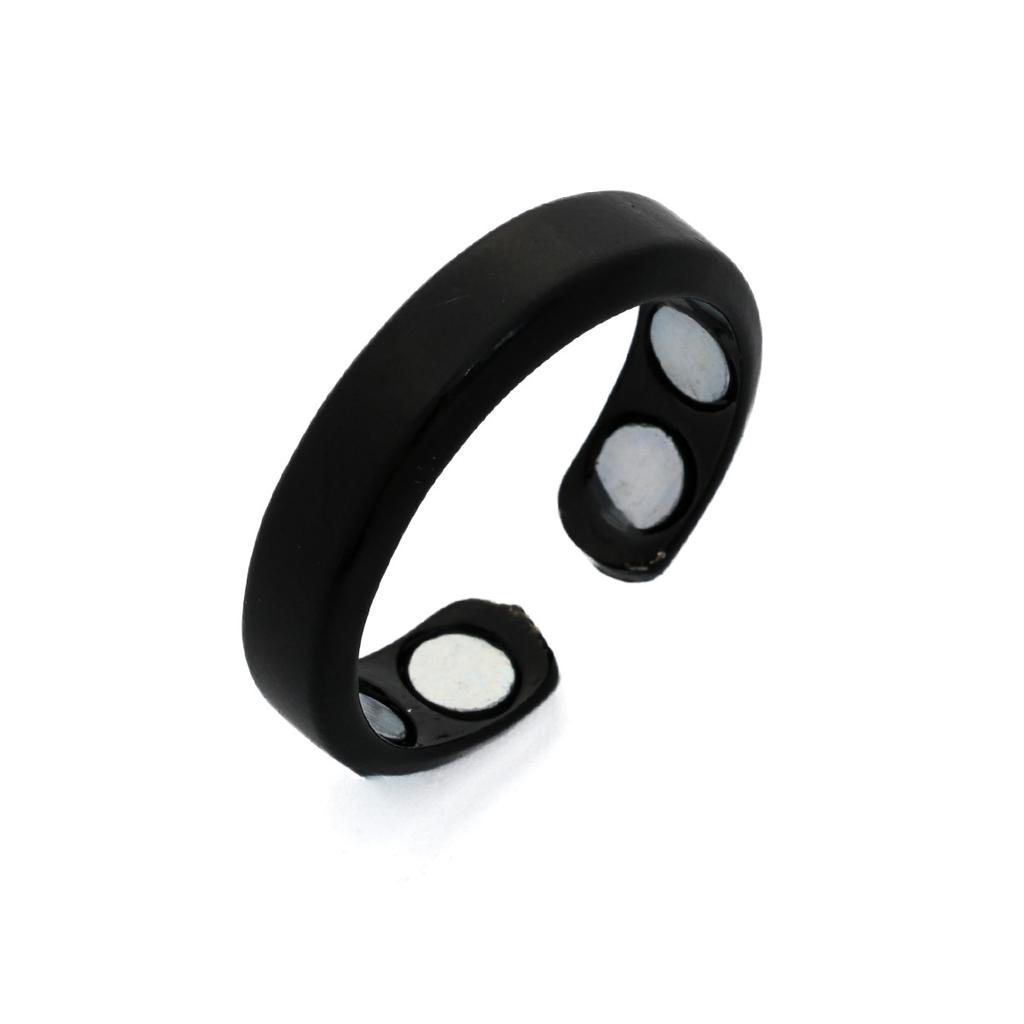 Magnetic Ancient Red Copper Brushed Opening Adjustable Bracelet Ring Spot Quick Delivery